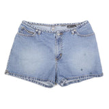 NO BOUNDARIES Womens Denim Blue Casual Shorts M W30 Cotton Blend
