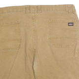 DICKIES Mens Shorts Beige Casual XL W38 Flexible Cotton Blend Workwear