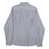 TIMBERLAND Mens Blue Shirt S Cotton Long Sleeve Casual Button-Up