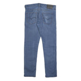 LEVI'S 508 Mens Jeans Blue Slim Straight Denim Medium W30 L32 Stylish Regular