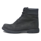 TIMBERLAND Womens Black Leather Lace-Up Boots UK 6 Classic Durable Outdoor