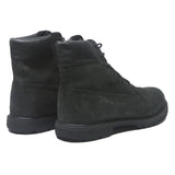 TIMBERLAND Womens Black Leather Lace-Up Boots UK 6 Classic Durable Outdoor