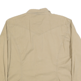 CARHARTT Womens Beige Cotton Western Shirt XL Workwear Casual Buttoned