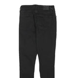 LEVI'S 721 Womens Black Slim Skinny Denim Medium W24 L26 Jeans Stretch Cotton