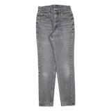 LEVI'S 737 Womens Slim Skinny Denim Medium Wash W25 L28 Slim Fit Zip Closure