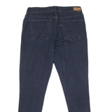 LEVI'S Womens Jeans Blue Regular Skinny Denim Raw W32 L28 Zip Cotton Blend