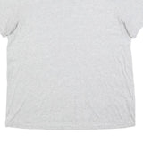 LACOSTE Mens Grey Cotton Blend T-Shirt 2XL Short Sleeve Round Neck Basic Casual