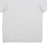 LACOSTE Mens Grey Cotton Blend T-Shirt 2XL Short Sleeve Round Neck Basic Casual