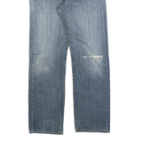 LEVI'S 501 Mens Jeans Blue Regular Straight Denim Light W31 L30 Classic Style