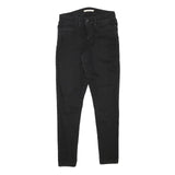 LEVI'S Womens Slim Black Denim Slim Skinny Jeans Cotton Blend W26 L28