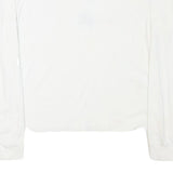 CHASE AUTHENTICS Womens White Jimmie Johnson Long Sleeve V-Neck T-Shirt XL