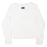 CHASE AUTHENTICS Womens White Jimmie Johnson Long Sleeve V-Neck T-Shirt XL