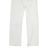 LEVI'S 501 Womens Jeans White Regular Straight Denim W26 L31 Classic Zip
