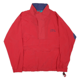 Mens Red California Yacht Club Classic Jacket M Polyester Zip Casual Outdoor