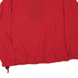 Mens Red California Yacht Club Classic Jacket M Polyester Zip Casual Outdoor