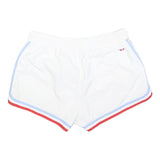 DIESEL Womens White & Red Casual Shorts M W28 Lightweight Design Comfort