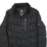 COLUMBIA Womens Black Outdoor Jacket XS Polyester Puffer Quilted Zip Pocket