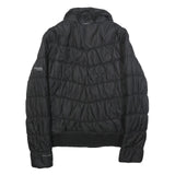 COLUMBIA Womens Black Outdoor Jacket XS Polyester Puffer Quilted Zip Pocket