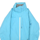 MAMMUT Womens Blue Outdoor Jacket S Polyester Blend Zip Softshell Hiking