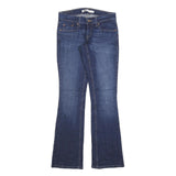 LEVI'S 524 Womens Jeans Blue Regular Bootcut Denim Medium W25 L32 Stylish