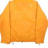 HELLY HANSEN Womens Yellow Outdoor Jacket M Polyester Hooded Zip Casual
