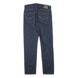 LEVI'S Mens Jeans Blue Regular Straight Denim Raw W30 L30 Classic Cotton Blend