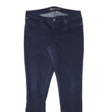 LEVI'S Womens Slim Blue Denim Jeans Zip W34 L32 Stylish Comfort Stretch