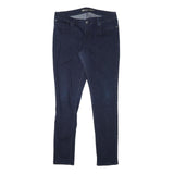 LEVI'S Womens Slim Blue Denim Jeans Zip W34 L32 Stylish Comfort Stretch