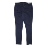 LEVI'S Womens Slim Blue Denim Jeans Zip W34 L32 Stylish Comfort Stretch