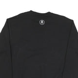 CHAMPION Mens Black Pink Whitney Crew Neck M Sweatshirt Graphic Print Cotton