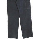 DICKIES Mens Regular Fit Black Denim Cotton Blend Jeans W34 L34 Workwear