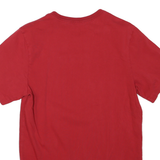 AIR JORDAN Mens Red Graphic T-Shirt S Short Sleeve Crew Neck Sportswear