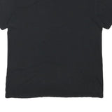 NIKE Mens Black Graphic T-Shirt L Short Sleeve Crew Neck Cotton Blend