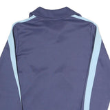 PUMA Womens Blue & Light Blue Track Jacket UK 12 Polyester Zip Sportswear