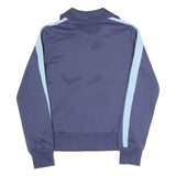 PUMA Womens Blue & Light Blue Track Jacket UK 12 Polyester Zip Sportswear