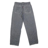 BLUEWINSTON Mens Jeans Blue Regular Straight Denim Medium W34 L34 Zip
