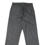 CARHARTT Mens Jeans Grey Regular Straight Denim Medium W31 L31 Workwear Durable