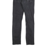 LEVI'S 512 Tapered Mens Jeans Black Slim Tapered Denim W30 L34 Distressed