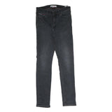 TOMMY JEANS Mens Jeans Black Slim Skinny Denim Dark W30 L32 Stylish Comfortable