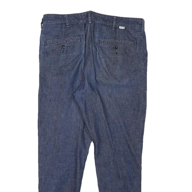 LEVI'S Womens Blue Slim Skinny Denim Light W31 L26 Cotton Blend Zip Jeans