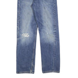 LEVI'S 501 Mens Blue Regular Straight Denim Medium W29 L30 Classic Cotton Blend