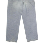 ALL DENIM Mens Regular Fit Light Blue Denim Jeans W30 L29 Classic Cotton Zip