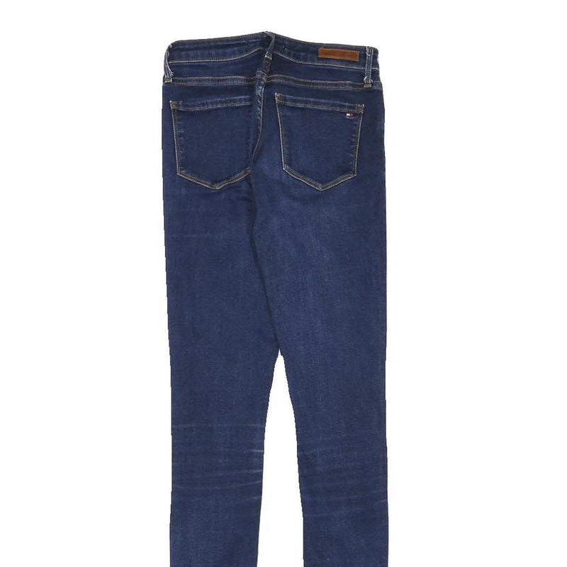 TOMMY HILFIGER Womens Jeans Blue Slim Skinny Denim Medium W22 L30 Stylish