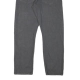CALVIN KLEIN JEANS Mens Regular Fit Grey Cotton Blend Trousers W32 L27 Casual