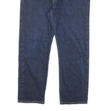 LEVI'S 502 Mens Jeans Blue Regular Straight Denim Raw W33 L25 Classic Zip Cotton