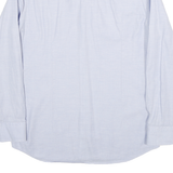 BOSS Mens Blue Slim Fit Shirt L Cotton Blend Business Formal Long Sleeve