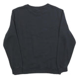 PUMA Mens Black Cotton Blend Crew Neck Sweatshirt M Sportswear Casual