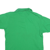 LACOSTE Mens Green Short Sleeve Crocodile Logo Polo Shirt M Cotton Blend Classic