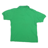 LACOSTE Mens Green Short Sleeve Crocodile Logo Polo Shirt M Cotton Blend Classic