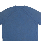CARHARTT Mens Blue Relaxed Fit L Short Sleeve Crew Neck Logo T-Shirt